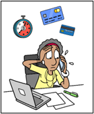 Imagem sobre cartão de crédito