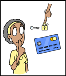 Imagem sobre cuidados com cartão