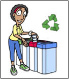 Imagem sobre reciclagem