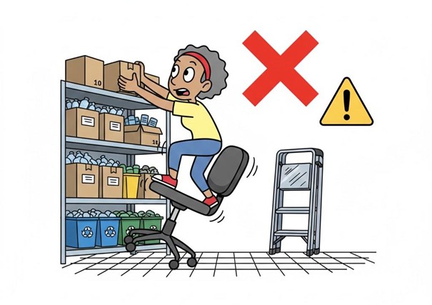 Imagem sobre improvisos perigosos